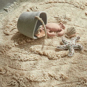 Waschbare Spieluhr Island Ø120cm Lorena canals