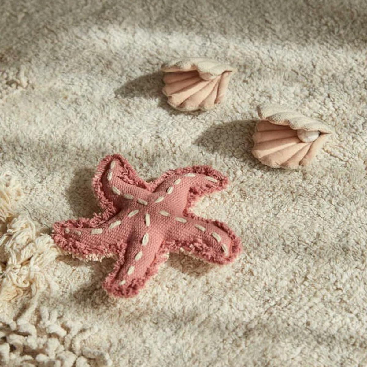 Waschbare Spieluhr Seabed 140x200cm Lorena canals