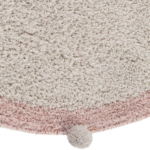 Waschbarer Rug Bubbly Natural - Vintage Nude Lorena Canals Ø 120 cm