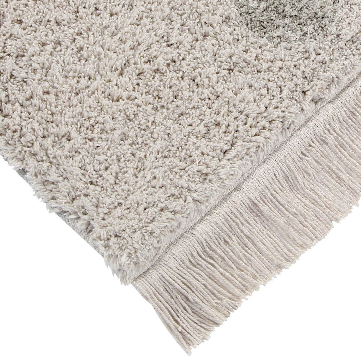 Waschbarer Rug Hippy Dots Natural - Olive Lorena Canals 120x160cm