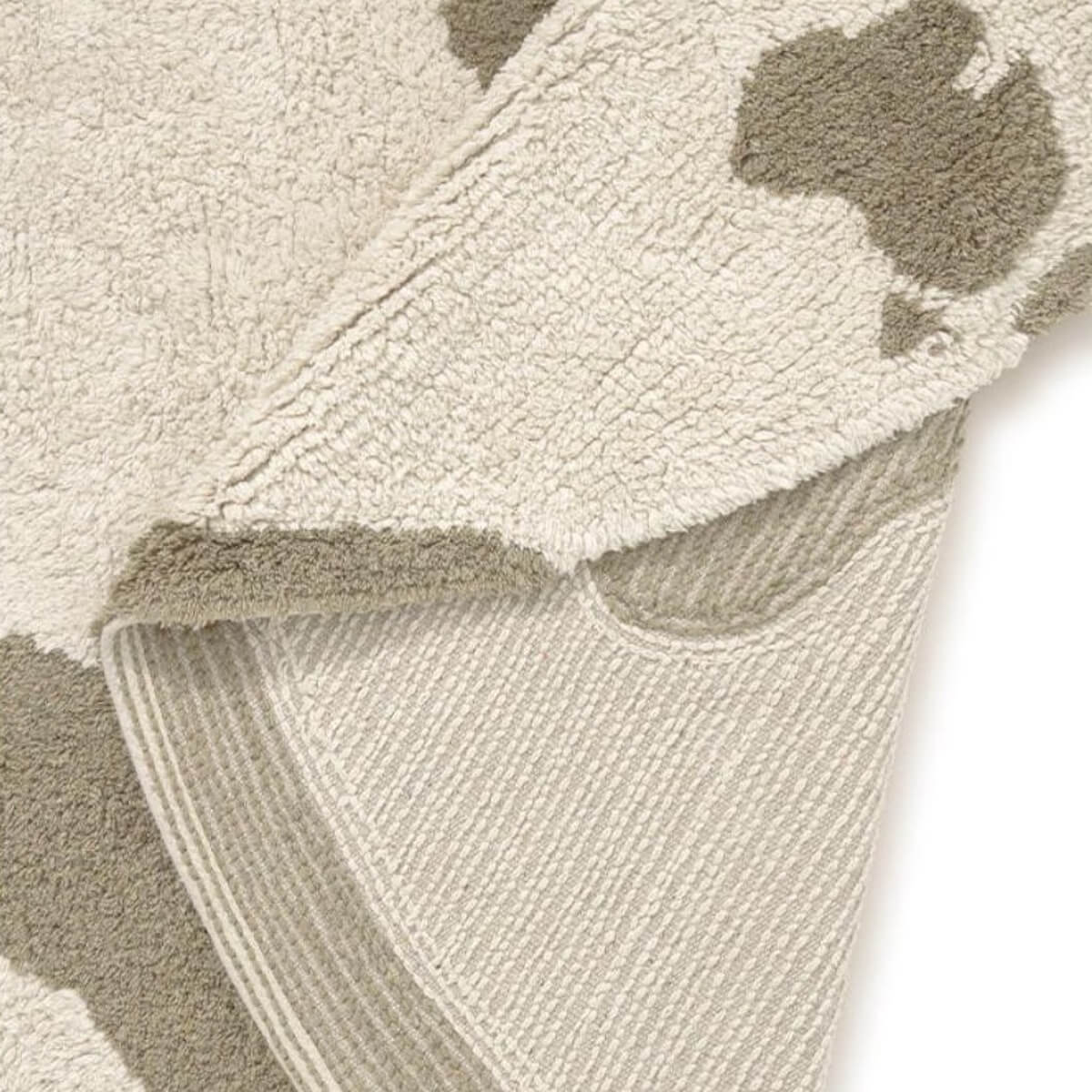 Waschbarer Teppich 120 cm RugCycled WELTKARTE Lorena Canals