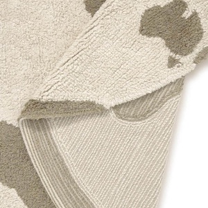 Waschbarer Teppich 120 cm RugCycled WELTKARTE Lorena Canals