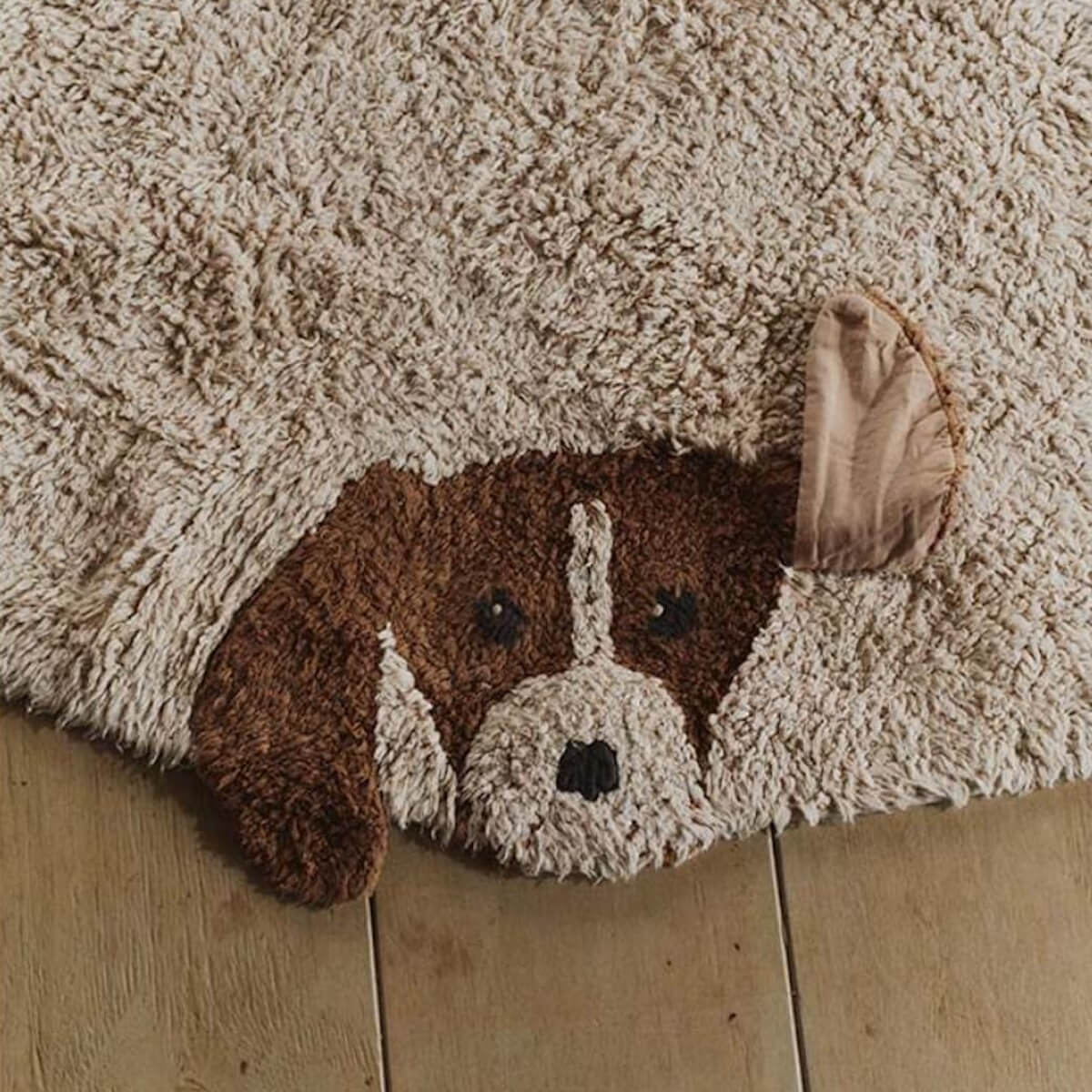 Waschbarer Teppich 140cm WOUF WOUF Lorena Canals