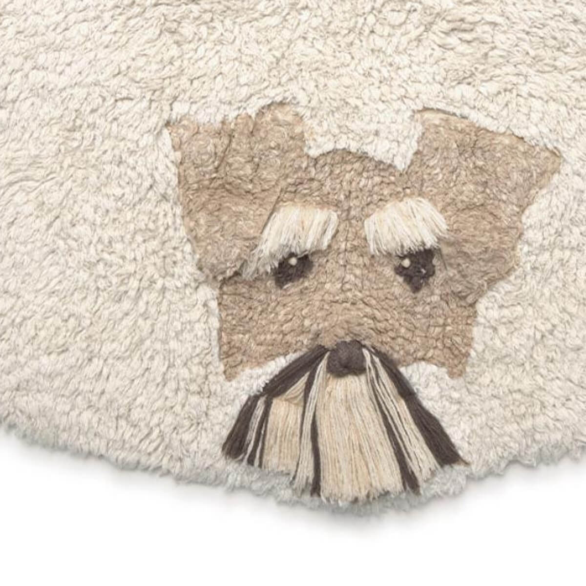 Waschbarer Teppich 140cm WOUF WOUF Lorena Canals