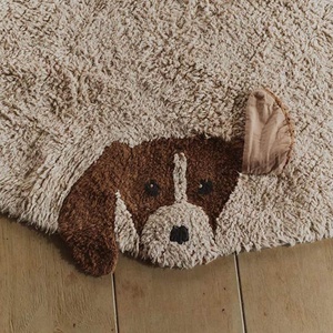 Waschbarer Teppich 140cm WOUF WOUF Lorena Canals