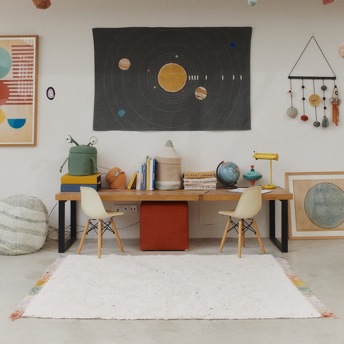 Waschbarer Teppich Stardust 120x160cm Lorena Canals