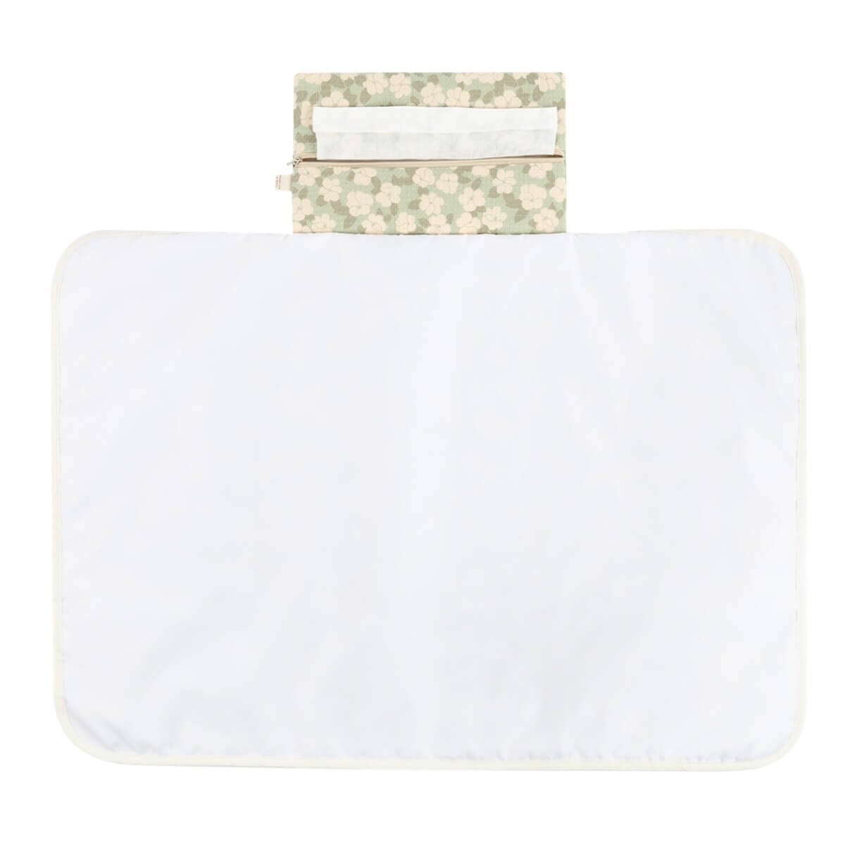 Wasserdichte Wickelauflage MOZART 68x50cm Nobodinoz Green Sakura