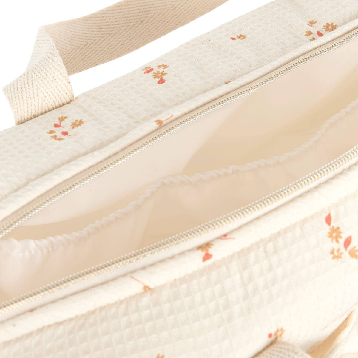 Wasserdichte Wickeltasche GALA 35x27x14cm Nobodinoz Yellow Lily