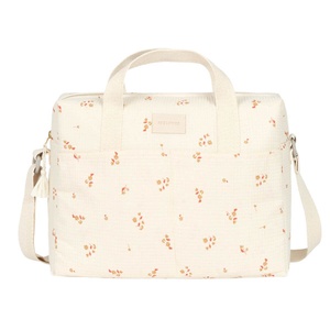 Wasserdichte Wickeltasche GALA 35x27x14cm Nobodinoz Yellow Lily