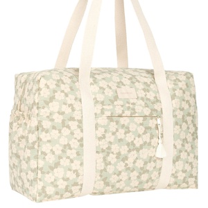 Wasserdichte Wickeltasche OPERA 46x29x20cm Nobodinoz Green Sakura