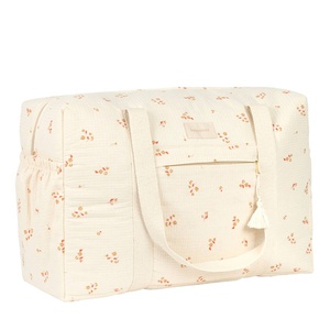 Wasserdichte Wickeltasche OPERA 46x29x20cm Nobodinoz Yellow Lily