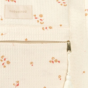 Wasserdichte Wickeltasche OPERA 46x29x20cm Nobodinoz Yellow Lily