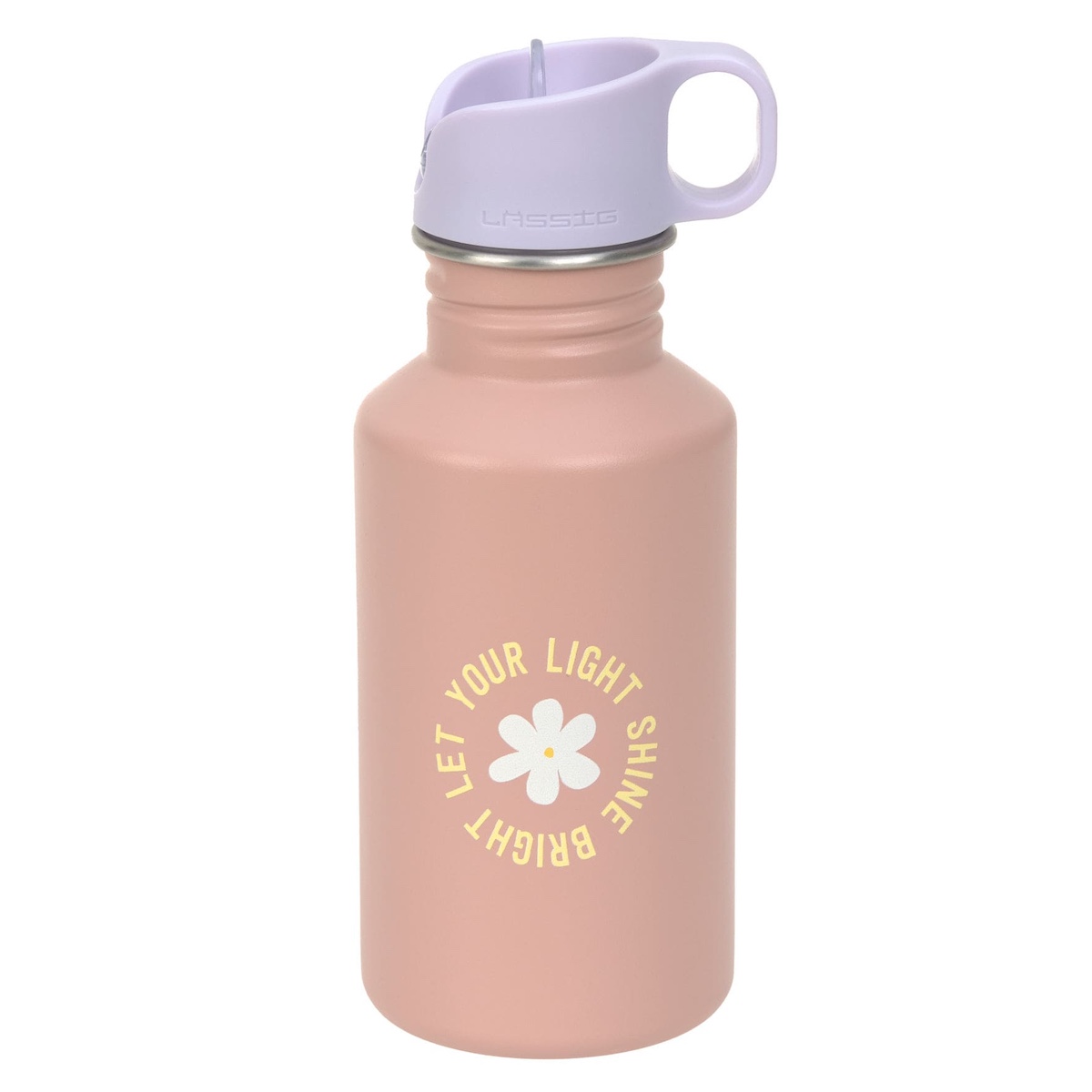 Wasserflasche PATTERN PARTY Laessig rosa lila