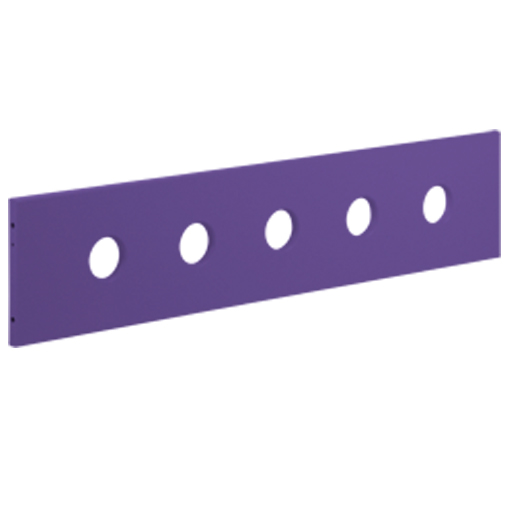 WHITE by Flexa Barrière violette 1/2 pour échelle + toboggan 90x200 cm