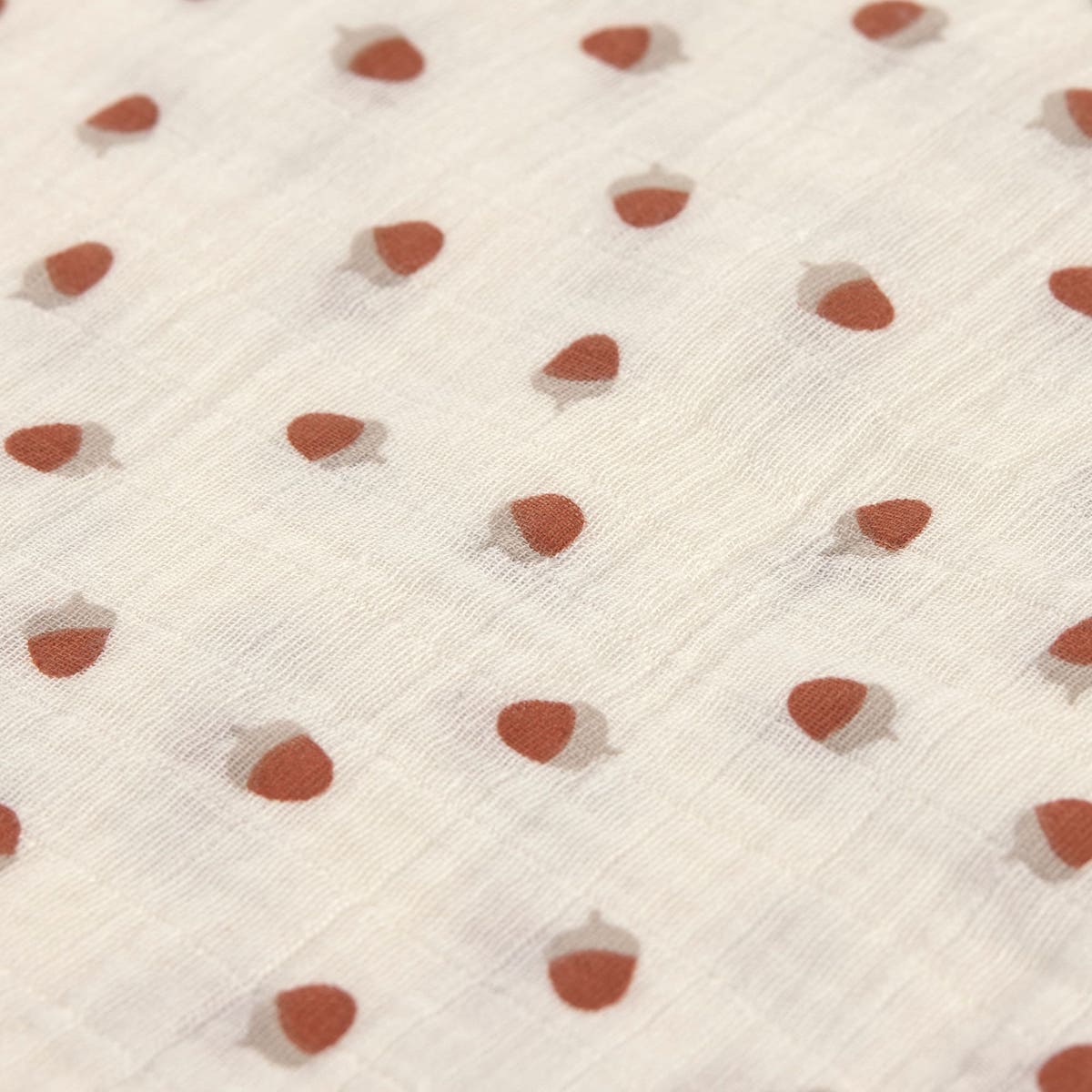 Wickel- und Spucktuch L Little Forest puderrosa 85 x 85 Laessig