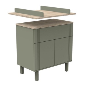 Wickelauflage ELEONORE Sauthon kaki