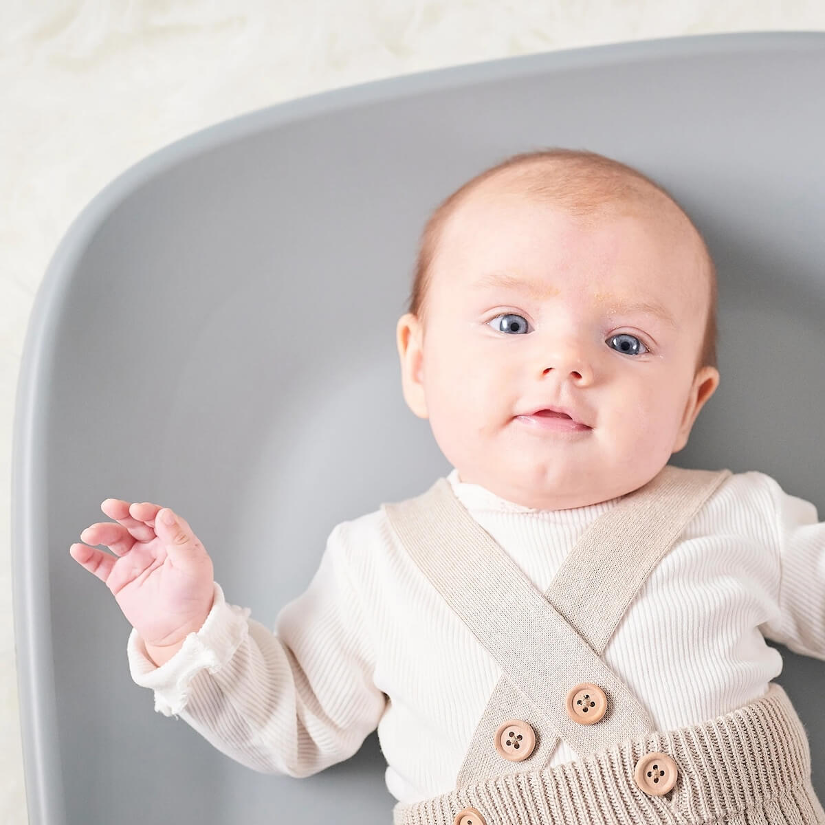 Wickelauflage SOFT Nattou grau