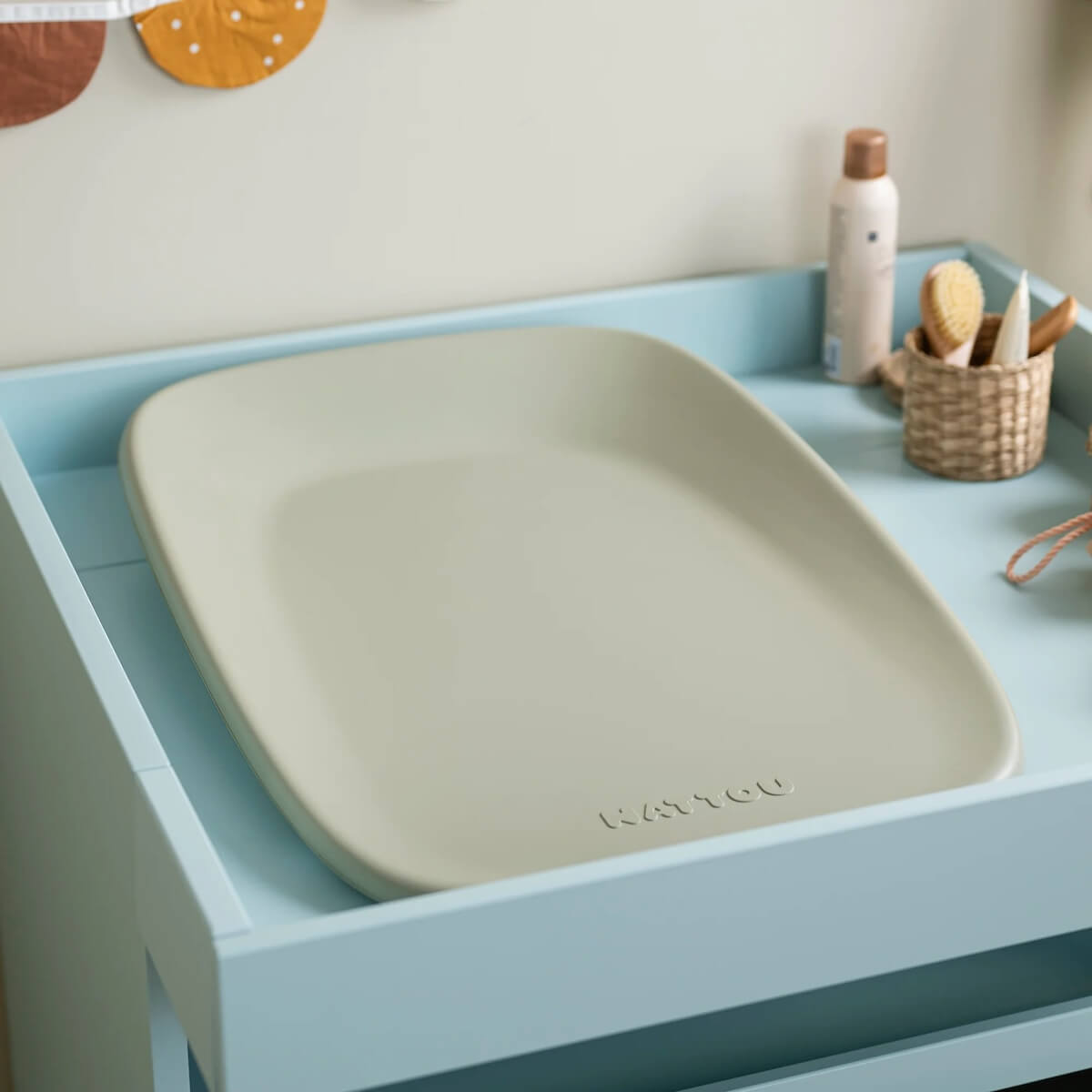 Wickelauflage SOFT Nattou grün