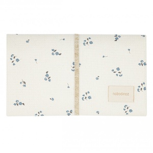 Wickelauflage wasserdicht MOZART Nobodinoz Lily Blue
