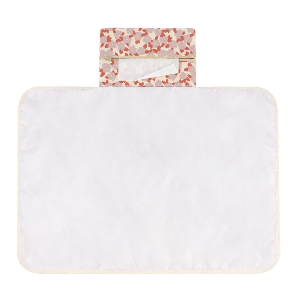 Wickelauflage wasserdicht  MOZART Nobodinoz mauve sakura