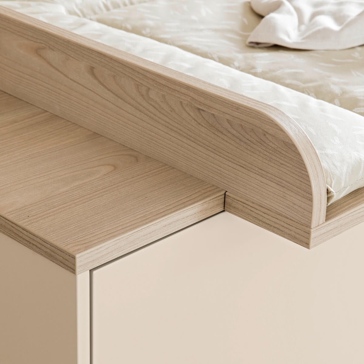 Wickelaufsatz für Kommode 1705222, skandinavische Holznachbildung MILA & BEN Paidi Skandinavisches Holz