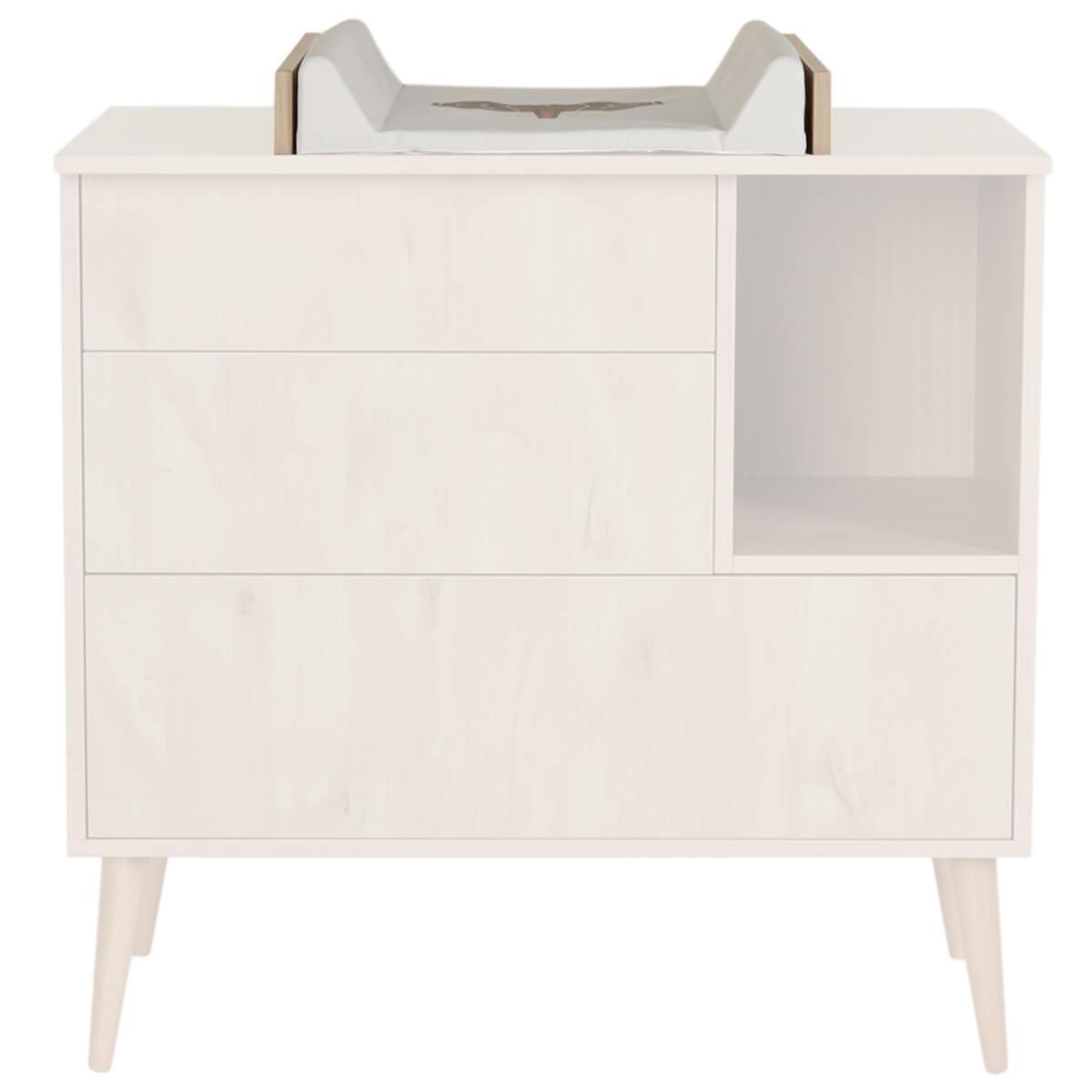 Wickelaufsatz für Wickelkommode COCOON Quax Natural Oak