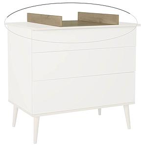 Wickelaufsatz für Wickelkommode FLOW Quax Chêne naturel-Clay