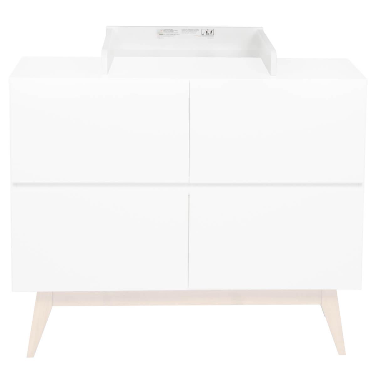 Wickelaufsatz für Wickelkommode TRENDY Quax weiß