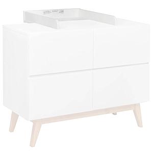 Wickelaufsatz für Wickelkommode TRENDY Quax weiß