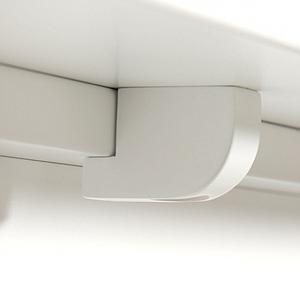 Wickelaufsatz Kommode 4 Schubladen WOOD Oliver Furniture weiß