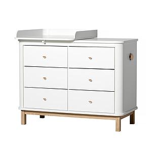 Wickelaufsatz small WOOD Oliver Furniture weiß