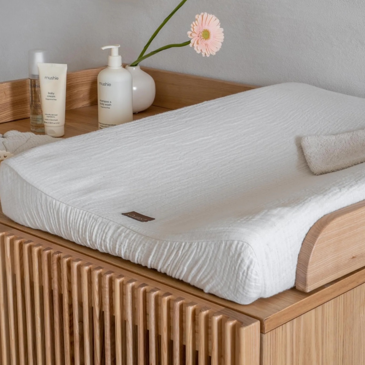 Wickelaufsatz XL HAI NO KI Quax Esche Natur