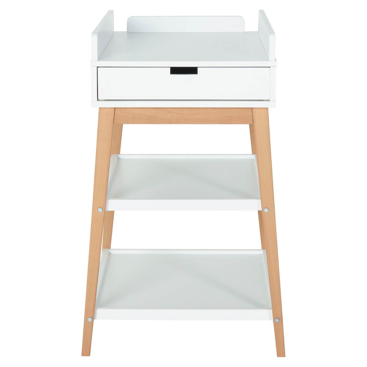 Wickelkommode 1 Schublade HIP Quax weiß-natural