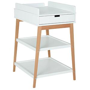 Wickelkommode 1 Schublade HIP Quax weiß-natural