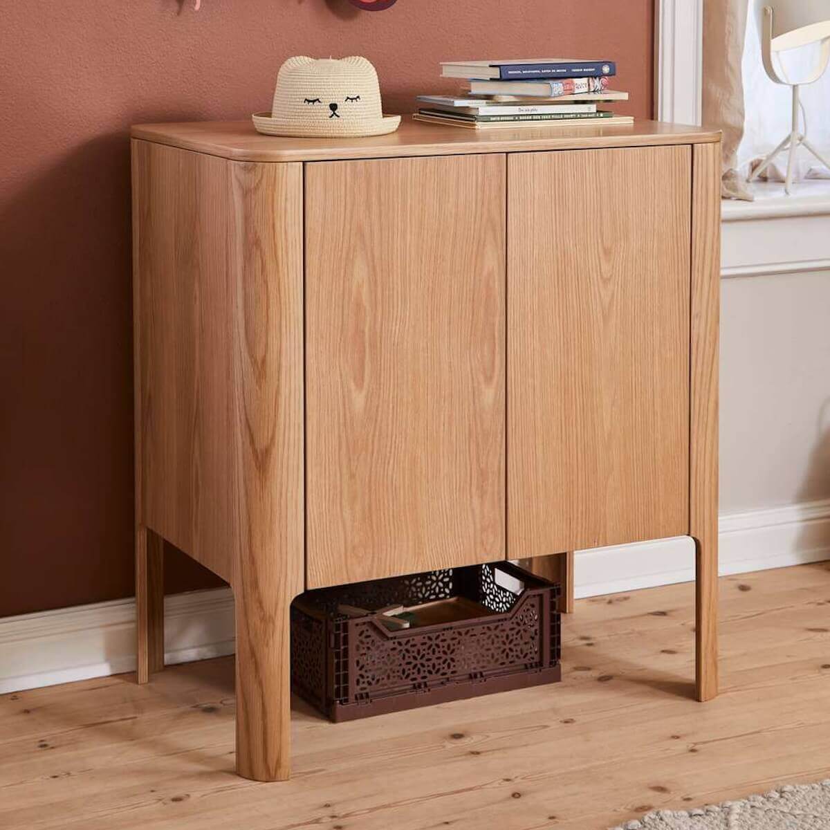 Wickelkommode 2 Türen NOVA Flexa Eiche