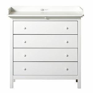 Wickelkommode 4 Schubladen SEASIDE Oliver Furniture weiß