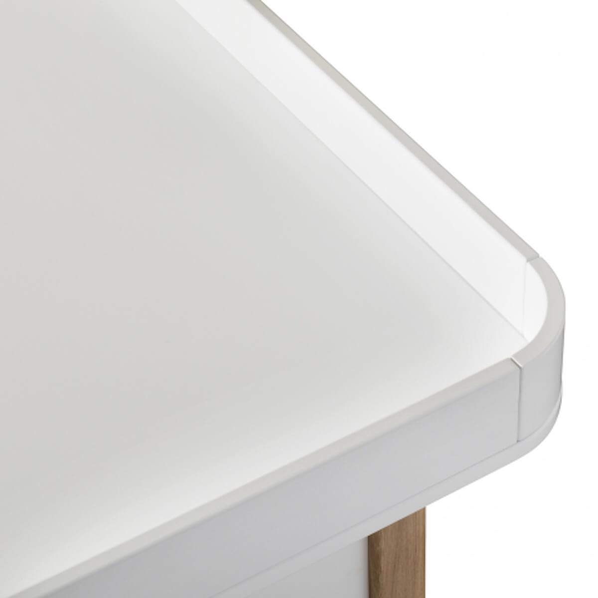 Wickelkommode 4 Schubladen WOOD Oliver Furniture weiß-Eiche