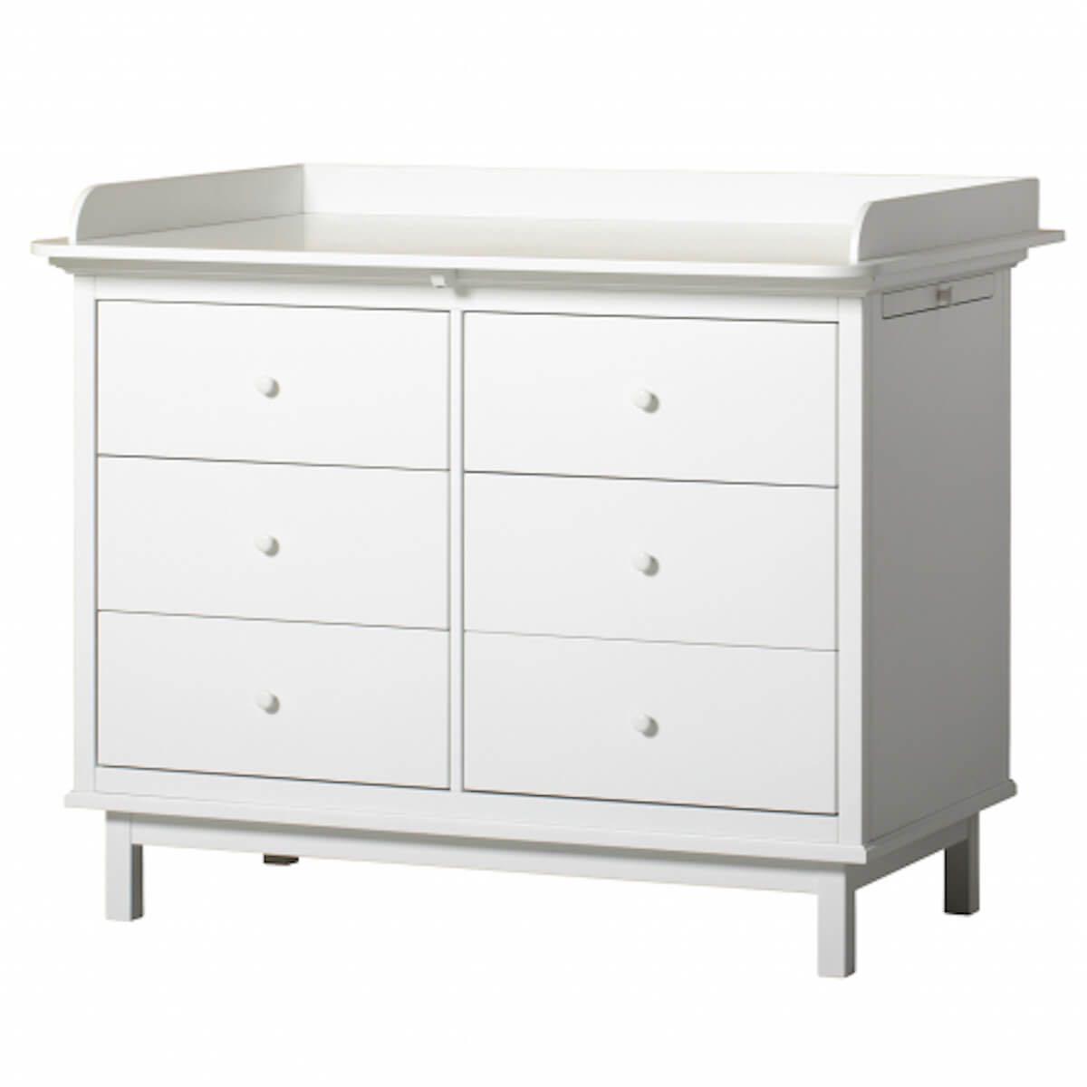 Wickelkommode 6 Schubladen SEASIDE Oliver Furniture weiß