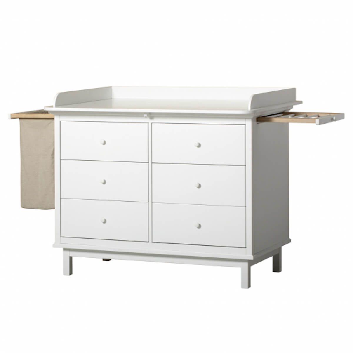 Wickelkommode 6 Schubladen SEASIDE Oliver Furniture weiß