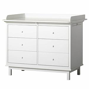 Wickelkommode 6 Schubladen SEASIDE Oliver Furniture weiß