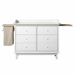 Wickelkommode 6 Schubladen SEASIDE Oliver Furniture weiß