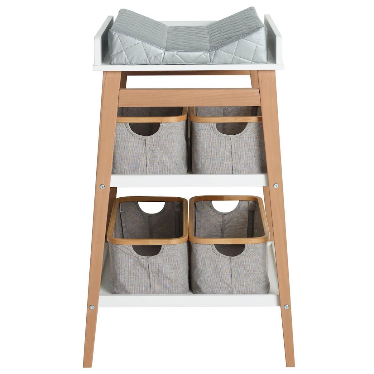 Wickelkommode HIP Quax weiß-natur