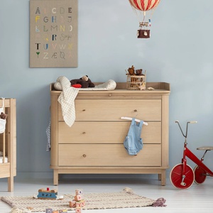 Wickelplatte WOOD Eiche für Kommode Oliver Furniture