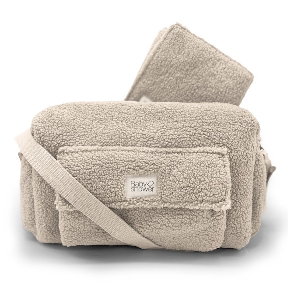 Wickeltasche CAMILA Babyshower latte doodle