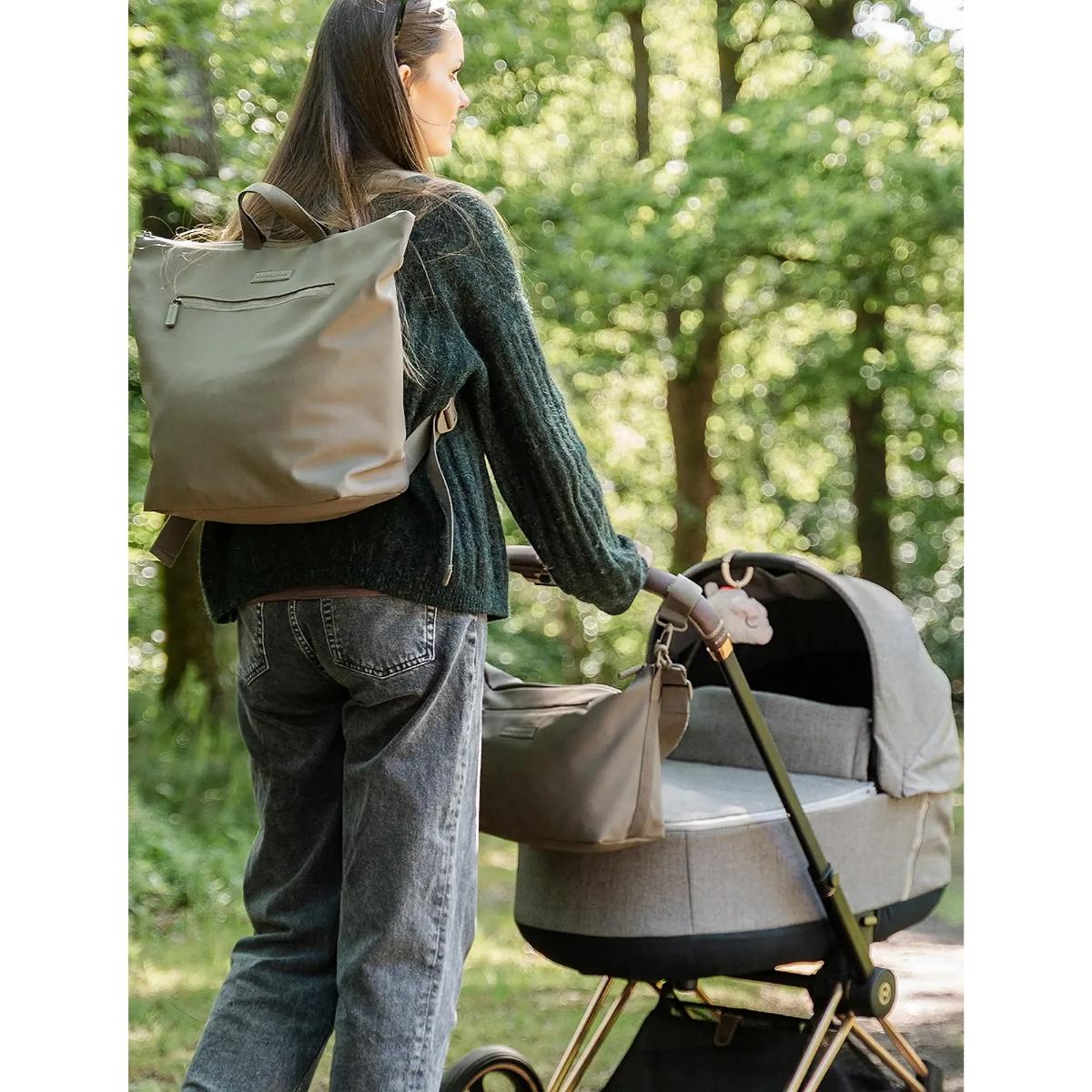 Wickeltasche Done by Deer taupe