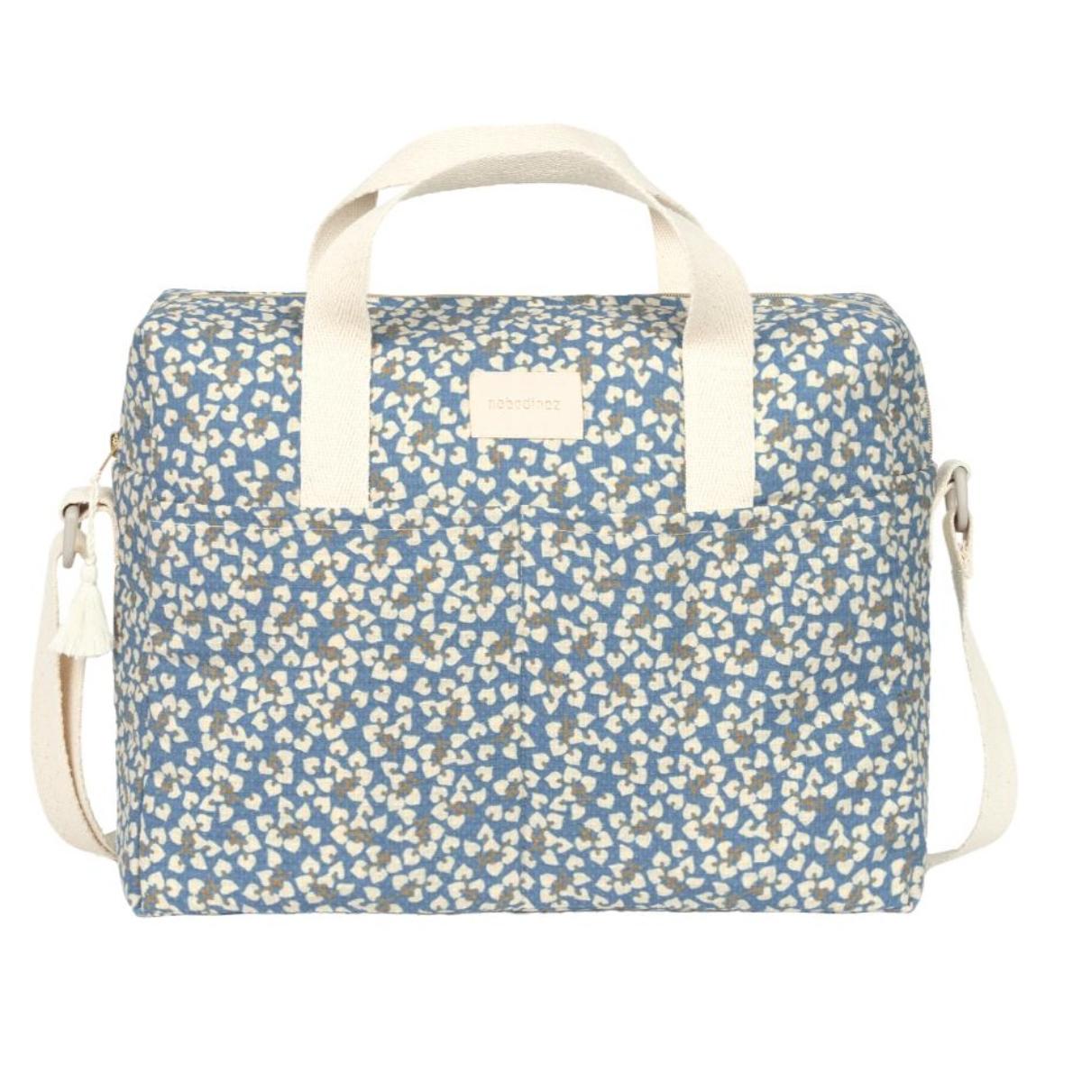 Wickeltasche GALA Nobodinoz blue yumiko