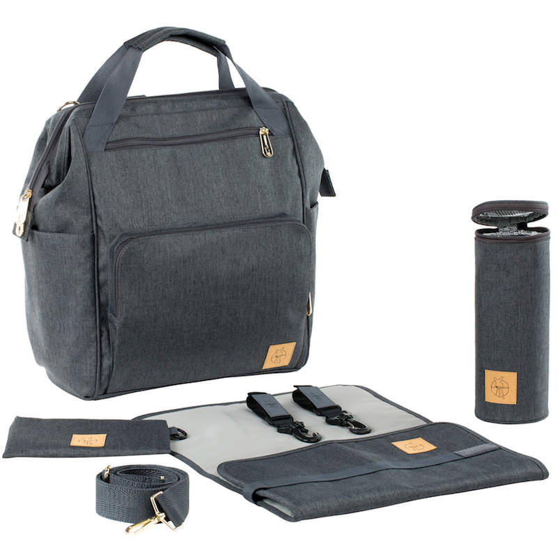 Wickeltasche GLAM GOLDIE Laessig anthrazit