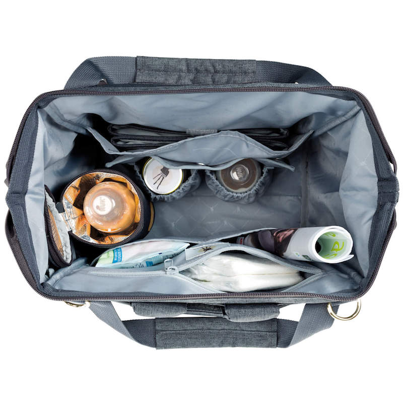 Wickeltasche GLAM GOLDIE Laessig anthrazit