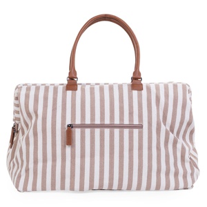 Wickeltasche MOMMY BAG STREIFEN Childhome nude terracotta