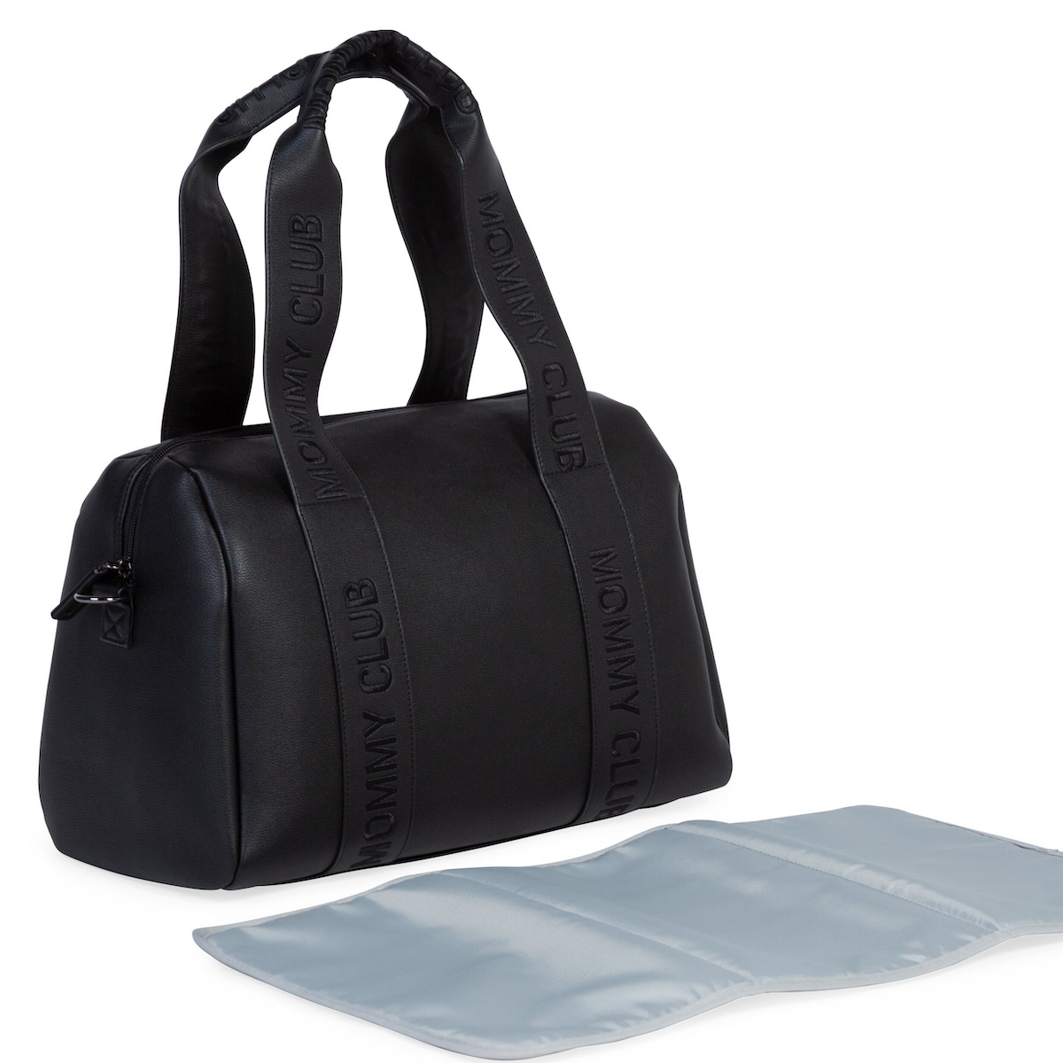 Wickeltasche MOMMY CLUB SIGNATURE Childhome polipiel negro